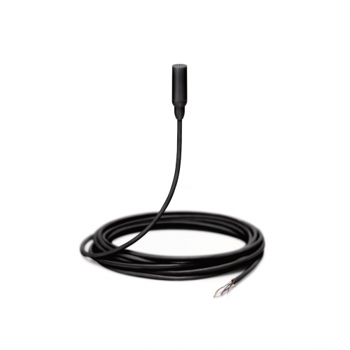 SHURE TL48B/O-NC-A Петличный всенаправленный мирофон TwinPlex,, оптимизирован для речи, низкая чувствительность, кабель 1.6мм, б