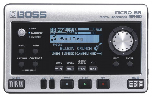 BOSS BR-80 цифровая портостудия для гитаристов фото 3