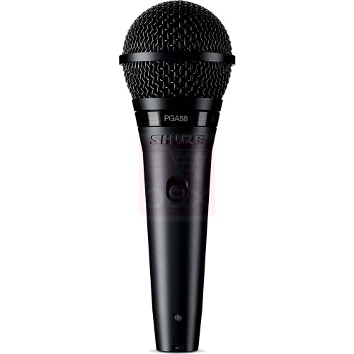 SHURE PGA58-QTR-E кардиоидный вокальный микрофон c выключателем, с кабелем XLR -1/4'