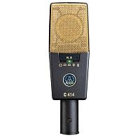 AKG C414XLII микрофон конденсаторный оптимизированный для озвучивания и записи вокала (поп-фильтр PF80 в комплекте)