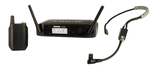SHURE GLXD14E/SM35 цифровая радиосистема с головным микрофоном SM35, 2.4 GHz фото 2