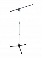 ROCKDALE 3601 Микрофонная стойка-журавль, высота 95-165 см, журавль 80 см, металл, чёрная