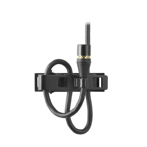 SHURE MX150B/O-TQG всенаправленный петличный микрофон черного цвета с кабелем 1,8м, TQG коннектором фото 2