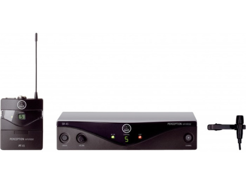 Perception Wireless 45 Pres Set BD B1 (748.100-751.900) радиосистема: SR45 стационарный приёмник, 1хPT45 поясной передатчик, 1хCK99L петлич микр. фото 2