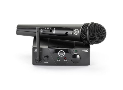 AKG WMS40 Mini Vocal Set вокальная радиосистема BD US25C с приёмником SR40 Mini и ручным передатчиком с капсюлем D88 фото 3