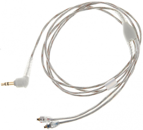 SHURE EAC46CLS отсоединяемый кабель для наушников SE846, прозрачный, посеребренные MMCX коннекторы фото 2