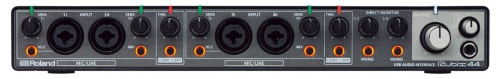 Roland Rubix44 внешний аудио интерфейс, 24 бит/192кГц, 4 вх./4 вых., USB, MAC/PC/iPad фото 2