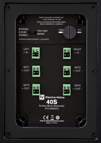 Electro-Voice EVID-40S сабвуфер, 8', цвет черный фото 2