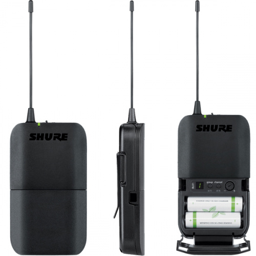 SHURE BLX188E/SM35 M17 662-686 MHz двухканальная радиосистема с двумя головными микрофонами SM35 фото 3