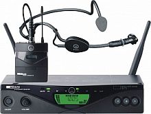 (500.1-530.5МГц) радиосистема с приёмником SR470 и портативным передатчиком+микрофон с оголовьем C544L