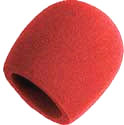 SHURE A58WS-RED поролоновая ветрозащита для микрофонов PG48/58, SM48/58, Beta58A, 565SD (красная)
