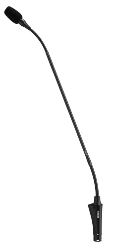 SHURE CVG18-B/C конденсаторный кардиоидный микрофон на гибком держателе, встроенный преамп, черный, длина 45 см. фото 2