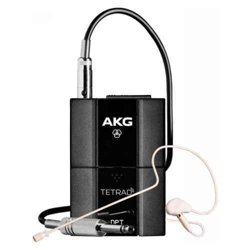 AKG DMS TETRAD Performer Set - цифровая радиосистема с поясным передатчиком + C111 LP + MKG L, диапазон 2.4 GHz фото 2