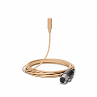 SHURE TL48B/O-MTQG-A Петличный всенаправленный мирофон TwinPlex,, оптимизирован для речи, низкая чувствительность, кабель 1.6мм,