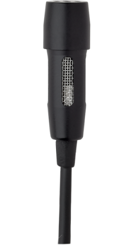 петличный конденсаторный микрофон, кардиоидный, черный, 3-контактный mini-XLR, металлическая клипса фото 3