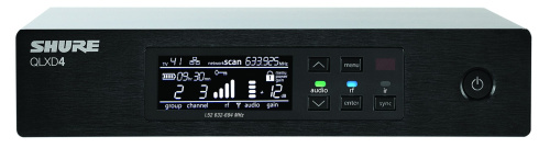 SHURE QLXD14E/150/C G51 радиосистема с поясным передатчиком и петличным микрофоном MX150C (кардиоидный) фото 2