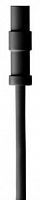 петличный конденсаторный микрофон, всенаправленный, черный, разъём MicroDot, 20-20000Гц, 15мВ/Па