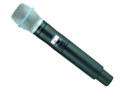 SHURE QLXD24E/B87C G51 вокальная радиосистема с ручным передатчиком BETA87C, частотный диапазон 470-534 MHz фото 2