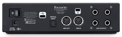 FOCUSRITE Clarett 2Pre USB интерфейс, 10 входов/4 выхода фото 3