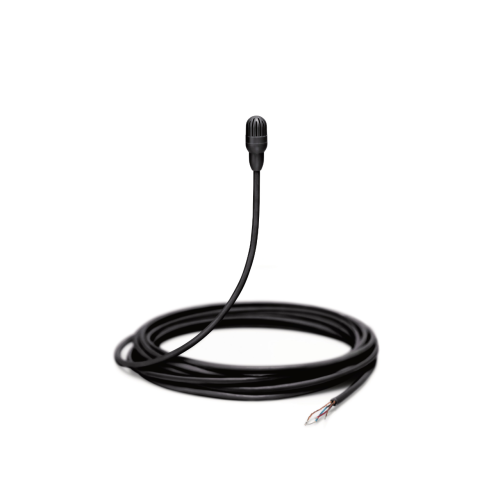 SHURE TL47B/O-NC-A Петличный всенаправленный мирофон TwinPlex, естественная передача звука, низкая чувствительность, кабель 1.6м