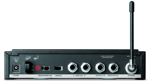 SHURE P3TER112GR K3E беспроводная система персонального мониторинга PSM300 с наушниками SE112, частоты 606-630 MHz фото 2