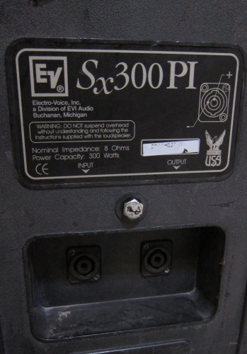 Electro-Voice Sx300PI Пассивная всепогодная акустическая система, 80-20 000 Гц, Мощность 300 Ватт, 8 Ом, черная фото 2