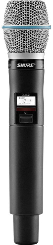 SHURE QLXD2/B87A G51 ручной передатчик серии QLXD с капсюлем микрофона BETA87A, диапазон 470-534 MHz фото 2