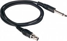 гитарный кабель для поясных передатчиков AKG PT, разъёмы Jack/miniXLR