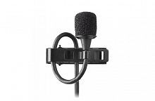 SHURE MX150B/C-XLR кардиоидный петличный микрофон черного цвета с преампом RK100PK, кабелем 1.8м, XLR коннектором