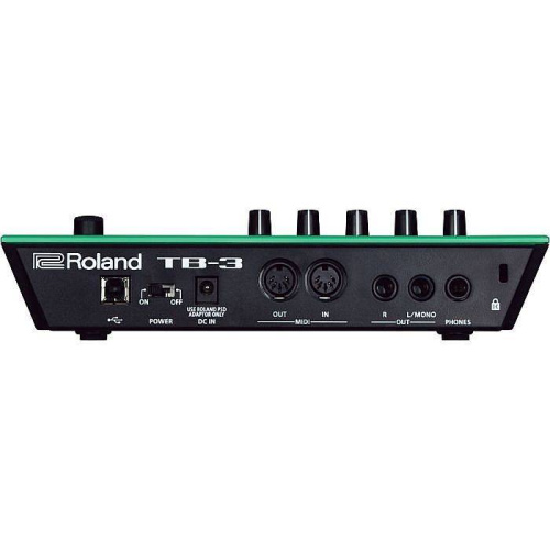 ROLAND AIRA TB-3 Басовый синтезатор с тач скрином, 134 пресета, 64 пользовательских паттерна, максимальная длина 32 шага на пат фото 2