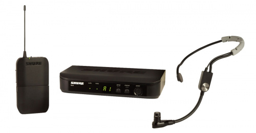 SHURE BLX14E/SM35 M17 662-686 MHz радиосистема головная с микрофоном SM35