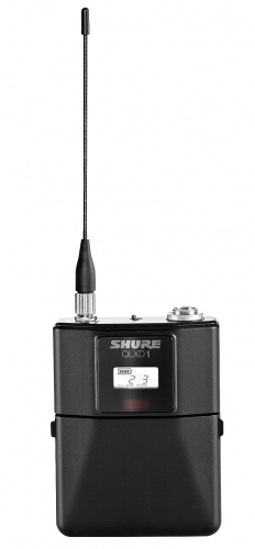 SHURE QLXD14E/84 G51 радиосистема с поясным передатчиком и петличным микрофоном WL184 (суперкардиоидная направленность) фото 3