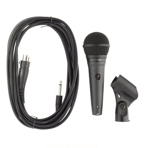 SHURE PGA58-QTR-E кардиоидный вокальный микрофон c выключателем, с кабелем XLR -1/4' фото 3